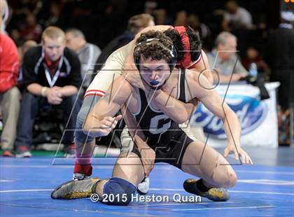 Thumbnail 3 in CIF SS Masters Wrestling Championships (Day 1) photogallery.