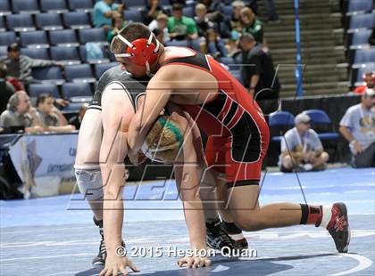 Thumbnail 3 in CIF SS Masters Wrestling Championships (Day 1) photogallery.