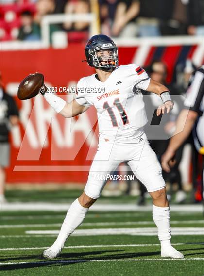 Thumbnail 1 in Corner Canyon vs Skyridge (UHSAA 6A Final) photogallery.