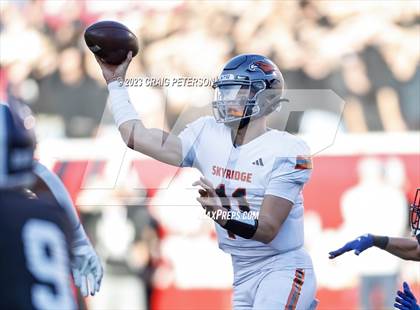Thumbnail 1 in Corner Canyon vs Skyridge (UHSAA 6A Final) photogallery.
