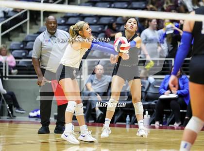 Thumbnail 3 in Nocona @ Leon (UIL 2A D1 Volleyball Final) photogallery.