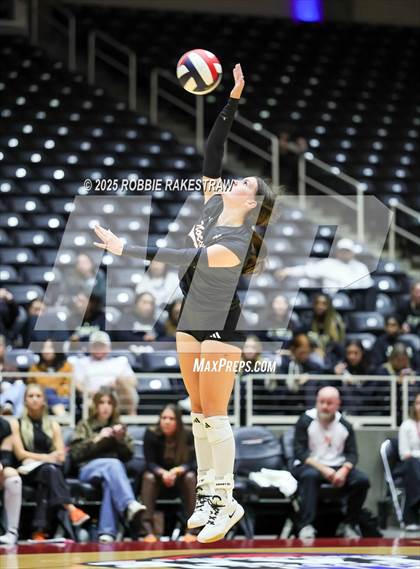 Thumbnail 1 in Nocona @ Leon (UIL 2A D1 Volleyball Final) photogallery.