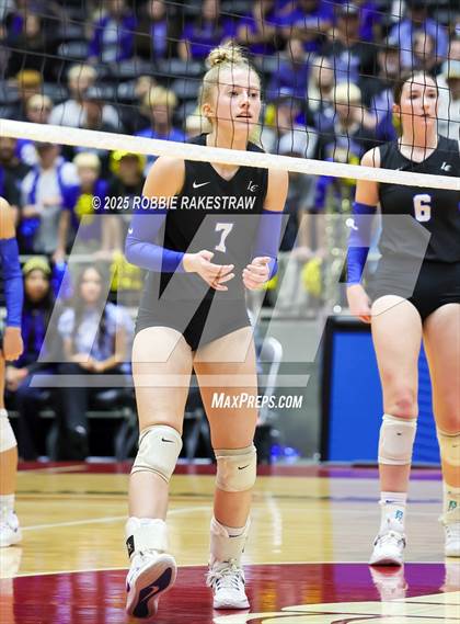 Thumbnail 1 in Nocona @ Leon (UIL 2A D1 Volleyball Final) photogallery.