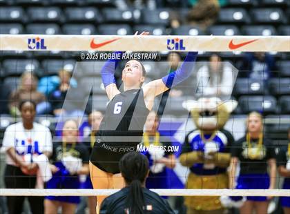 Thumbnail 1 in Nocona @ Leon (UIL 2A D1 Volleyball Final) photogallery.