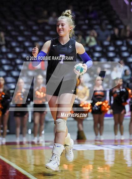 Thumbnail 2 in Nocona @ Leon (UIL 2A D1 Volleyball Final) photogallery.