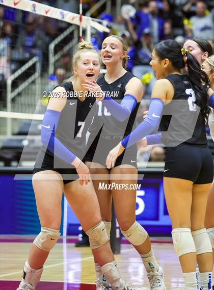 Thumbnail 2 in Nocona @ Leon (UIL 2A D1 Volleyball Final) photogallery.