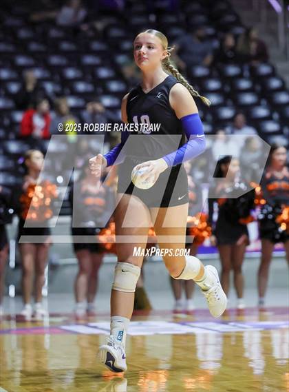 Thumbnail 3 in Nocona @ Leon (UIL 2A D1 Volleyball Final) photogallery.