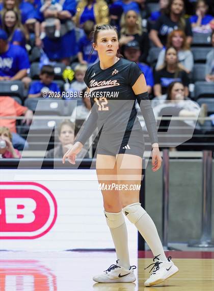 Thumbnail 3 in Nocona @ Leon (UIL 2A D1 Volleyball Final) photogallery.