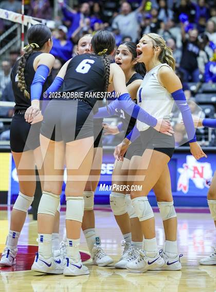 Thumbnail 1 in Nocona @ Leon (UIL 2A D1 Volleyball Final) photogallery.