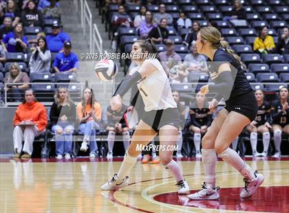 Thumbnail 2 in Nocona @ Leon (UIL 2A D1 Volleyball Final) photogallery.