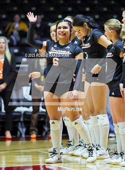 Thumbnail 3 in Nocona @ Leon (UIL 2A D1 Volleyball Final) photogallery.