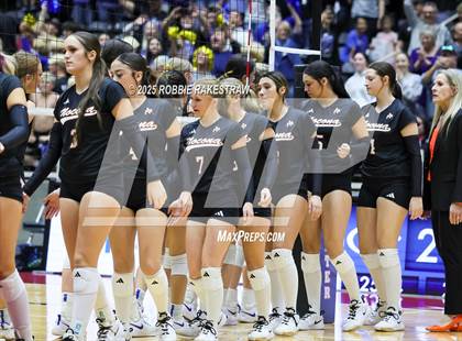 Thumbnail 1 in Nocona @ Leon (UIL 2A D1 Volleyball Final) photogallery.