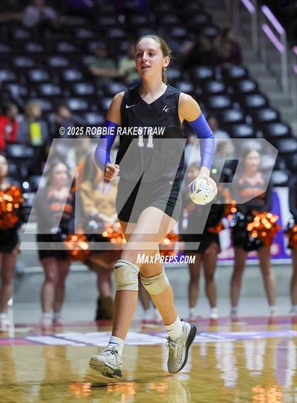 Thumbnail 1 in Nocona @ Leon (UIL 2A D1 Volleyball Final) photogallery.