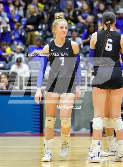 Thumbnail 3 in Nocona @ Leon (UIL 2A D1 Volleyball Final) photogallery.