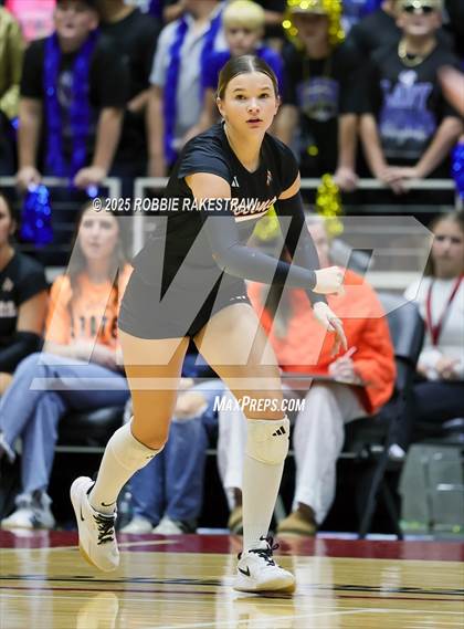 Thumbnail 3 in Nocona @ Leon (UIL 2A D1 Volleyball Final) photogallery.