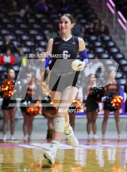 Thumbnail 1 in Nocona @ Leon (UIL 2A D1 Volleyball Final) photogallery.