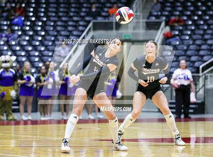 Thumbnail 1 in Nocona @ Leon (UIL 2A D1 Volleyball Final) photogallery.
