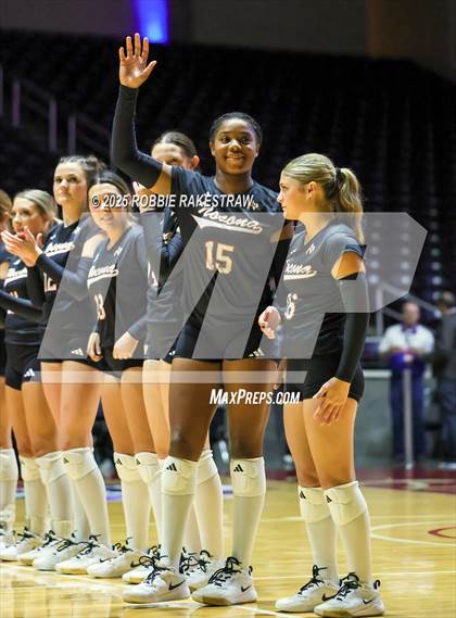 Thumbnail 3 in Nocona @ Leon (UIL 2A D1 Volleyball Final) photogallery.