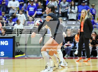 Thumbnail 3 in Nocona @ Leon (UIL 2A D1 Volleyball Final) photogallery.