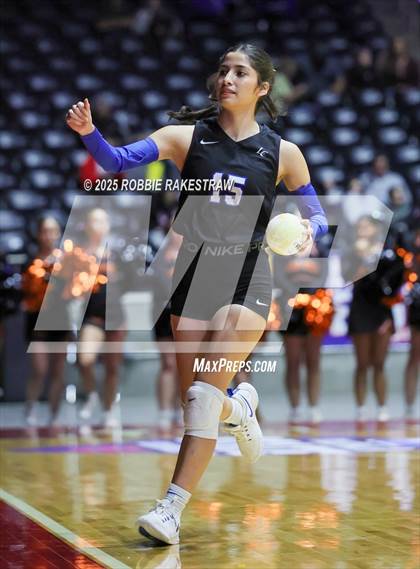 Thumbnail 1 in Nocona @ Leon (UIL 2A D1 Volleyball Final) photogallery.