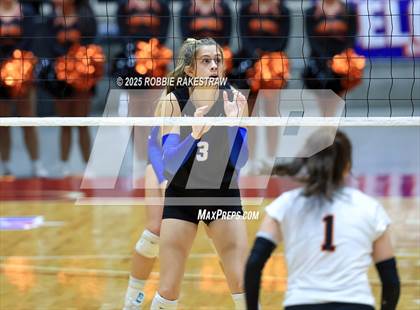 Thumbnail 3 in Nocona @ Leon (UIL 2A D1 Volleyball Final) photogallery.