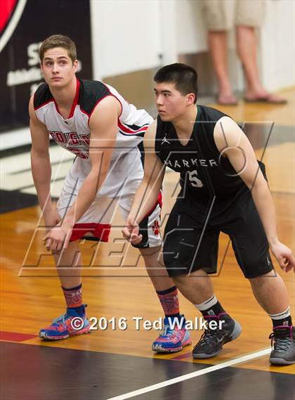 Thumbnail 2 in Harker @ San Lorenzo Valley (CIF CCS D4 Playoff) photogallery.