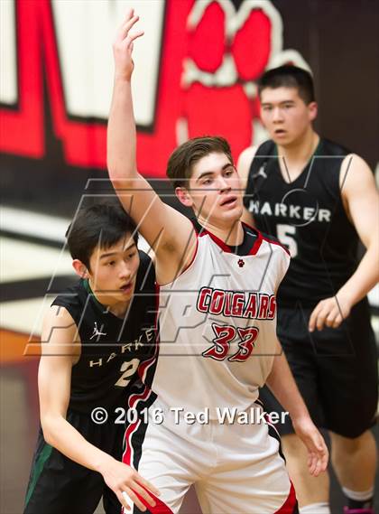 Thumbnail 1 in Harker @ San Lorenzo Valley (CIF CCS D4 Playoff) photogallery.