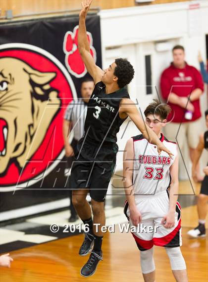 Thumbnail 2 in Harker @ San Lorenzo Valley (CIF CCS D4 Playoff) photogallery.