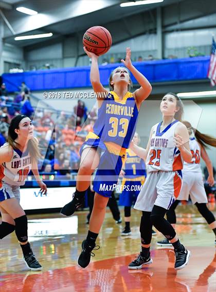Thumbnail 1 in Two Rivers vs. Cedarville (AAA 3A Regional Playoff) photogallery.