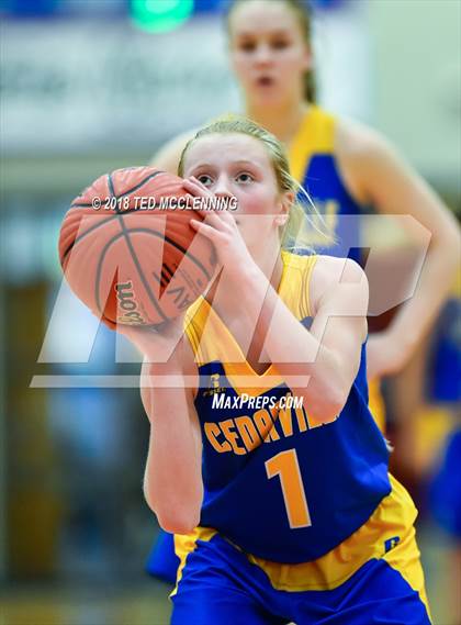 Thumbnail 2 in Two Rivers vs. Cedarville (AAA 3A Regional Playoff) photogallery.