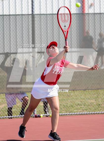 Thumbnail 1 in UIL 2A District Tennis Tournament photogallery.