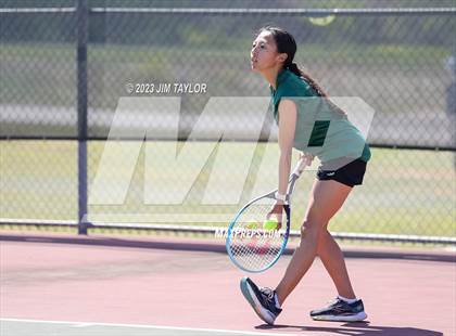 Thumbnail 2 in UIL 2A District Tennis Tournament photogallery.