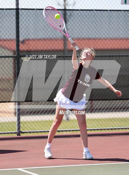 Thumbnail 1 in UIL 2A District Tennis Tournament photogallery.