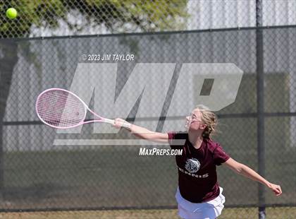 Thumbnail 1 in UIL 2A District Tennis Tournament photogallery.