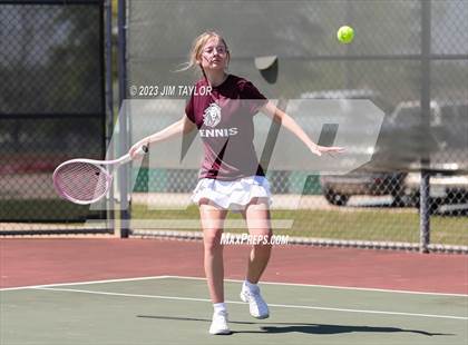 Thumbnail 2 in UIL 2A District Tennis Tournament photogallery.