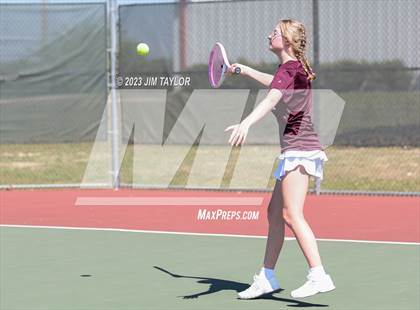 Thumbnail 1 in UIL 2A District Tennis Tournament photogallery.