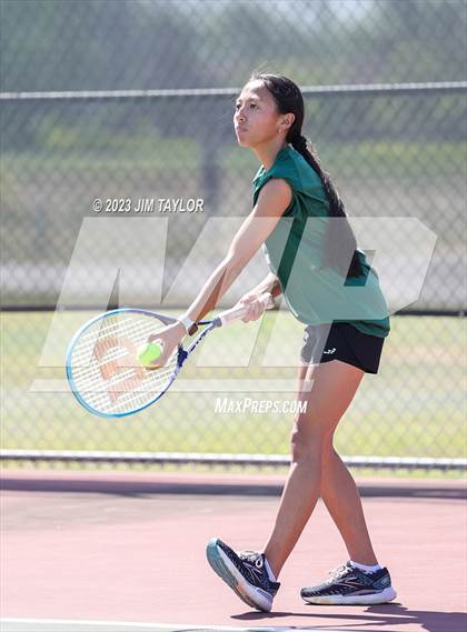 Thumbnail 3 in UIL 2A District Tennis Tournament photogallery.