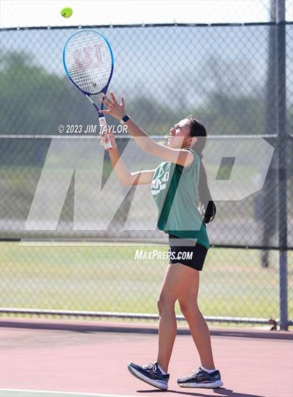 Thumbnail 1 in UIL 2A District Tennis Tournament photogallery.
