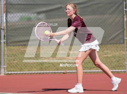 Thumbnail 3 in UIL 2A District Tennis Tournament photogallery.