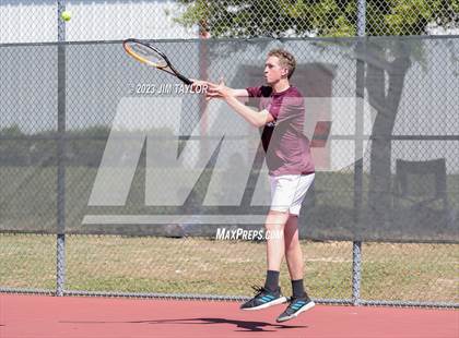 Thumbnail 2 in UIL 2A District Tennis Tournament photogallery.