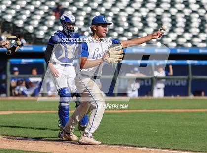 Thumbnail 2 in Gunter vs. London (UIL 3A Baseball Semifinal) photogallery.