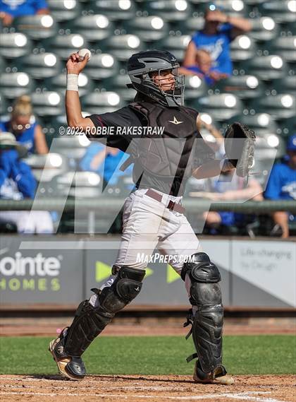 Thumbnail 1 in Gunter vs. London (UIL 3A Baseball Semifinal) photogallery.