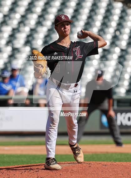 Thumbnail 1 in Gunter vs. London (UIL 3A Baseball Semifinal) photogallery.