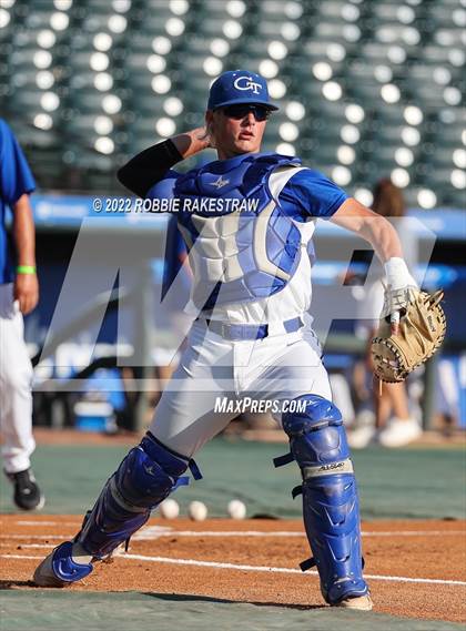 Thumbnail 1 in Gunter vs. London (UIL 3A Baseball Semifinal) photogallery.