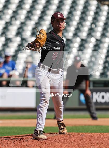 Thumbnail 3 in Gunter vs. London (UIL 3A Baseball Semifinal) photogallery.