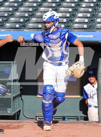 Thumbnail 2 in Gunter vs. London (UIL 3A Baseball Semifinal) photogallery.