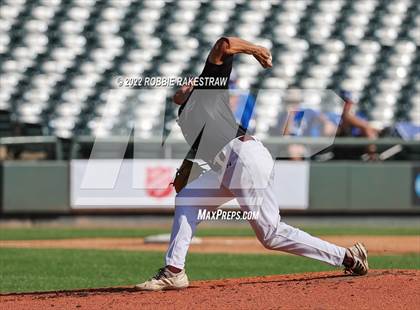Thumbnail 3 in Gunter vs. London (UIL 3A Baseball Semifinal) photogallery.