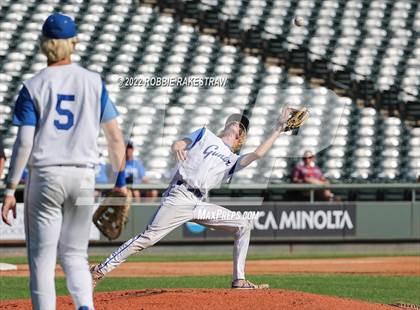 Thumbnail 1 in Gunter vs. London (UIL 3A Baseball Semifinal) photogallery.
