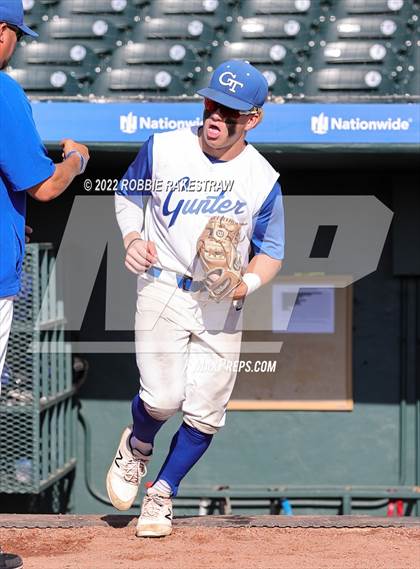 Thumbnail 1 in Gunter vs. London (UIL 3A Baseball Semifinal) photogallery.
