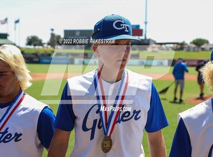 Thumbnail 3 in Gunter vs. London (UIL 3A Baseball Semifinal) photogallery.
